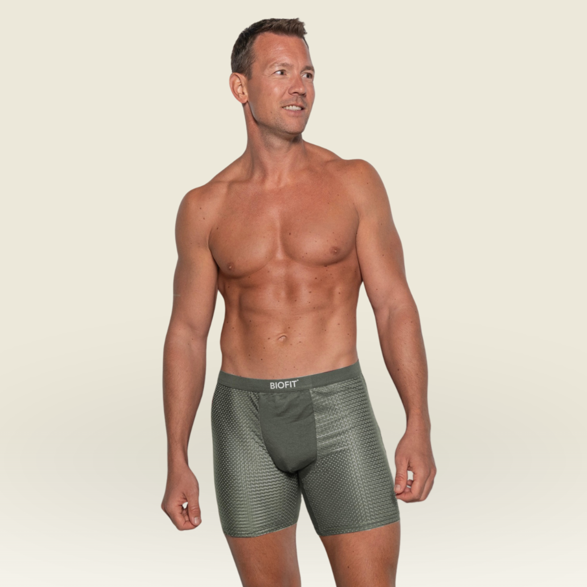 BIOFIT® Essentials Boxer Trunks Green