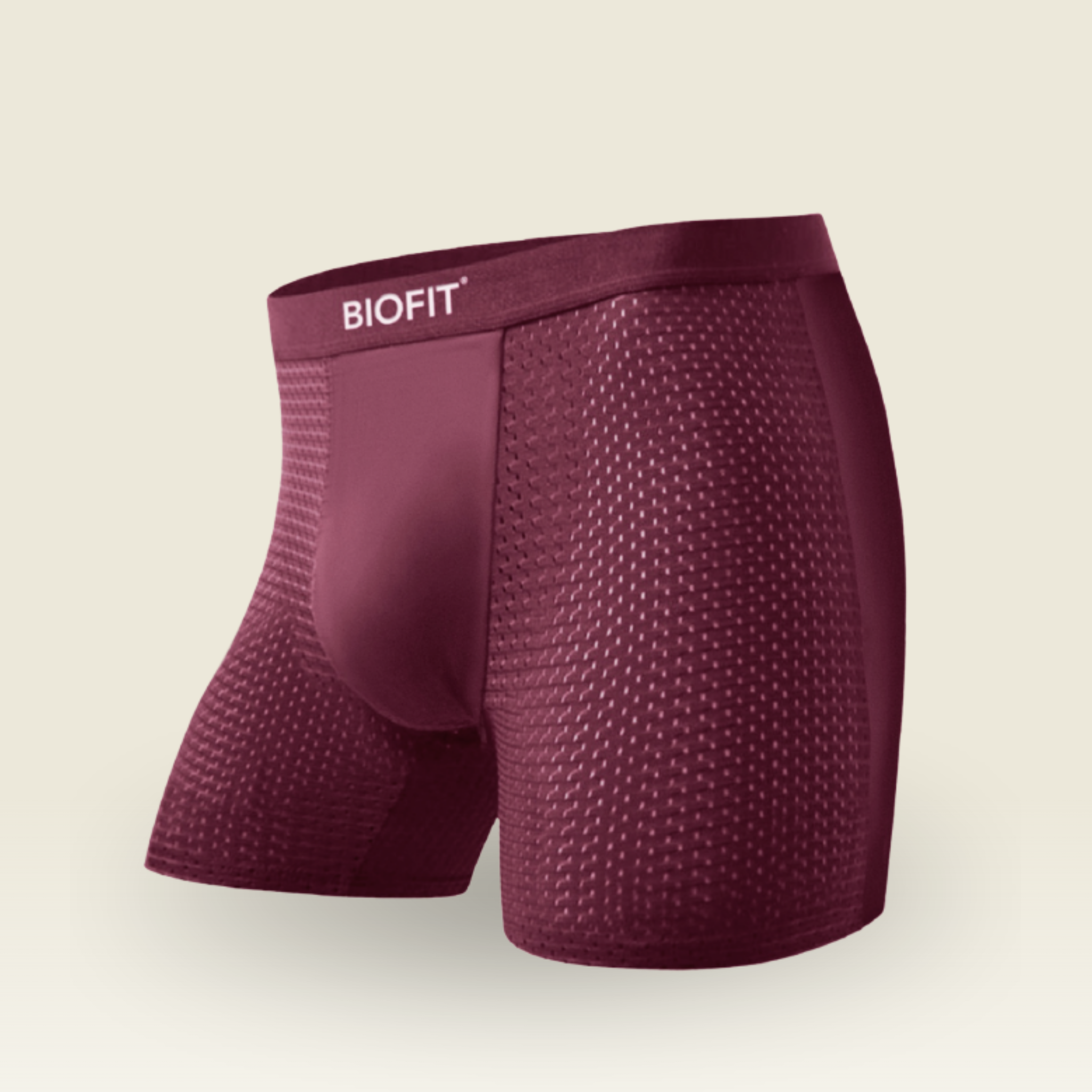 BIOFIT® Essentials Boxer Trunks Red