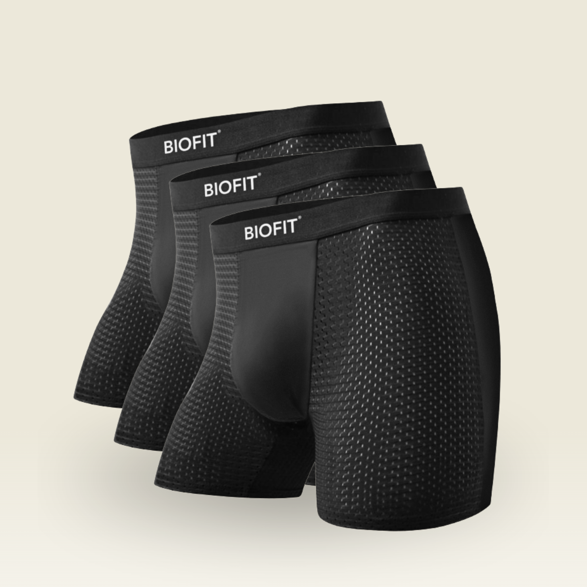 BIOFIT® Essentials Boxer Trunks Black