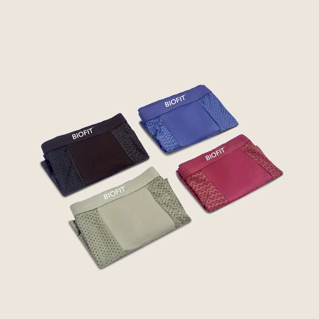 Boxer en bambou BIOFIT® Rouge