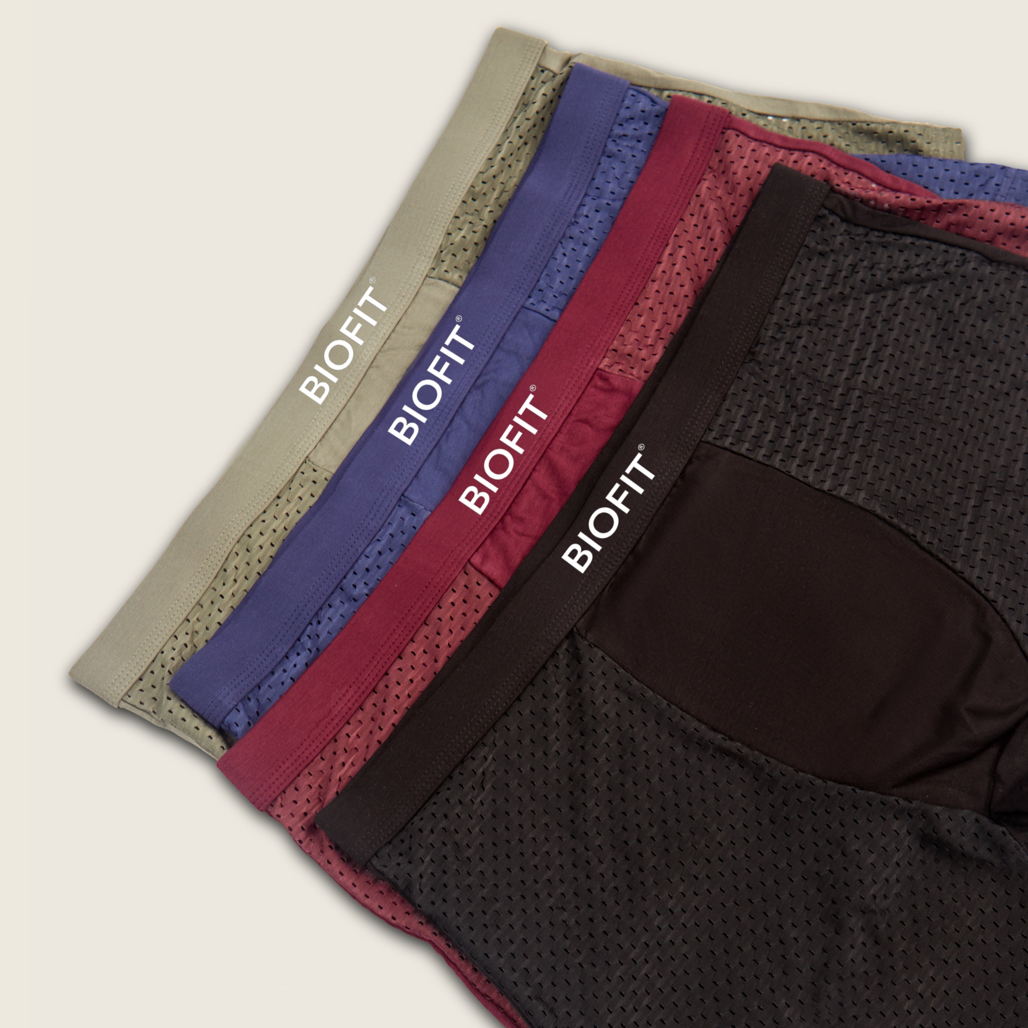 Lot de 5 boxers en bambou BIOFIT® multicolores | + 5 GRATUITS