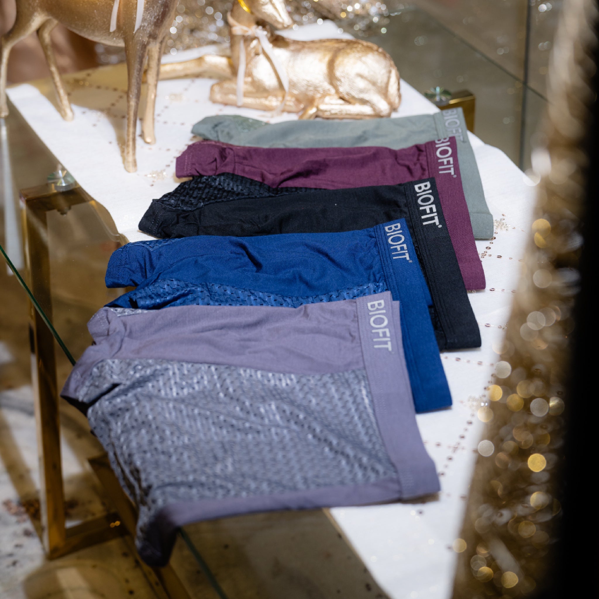 BIOFIT® Bamboo Boxers 5-Pack Blue | + 5 FREE