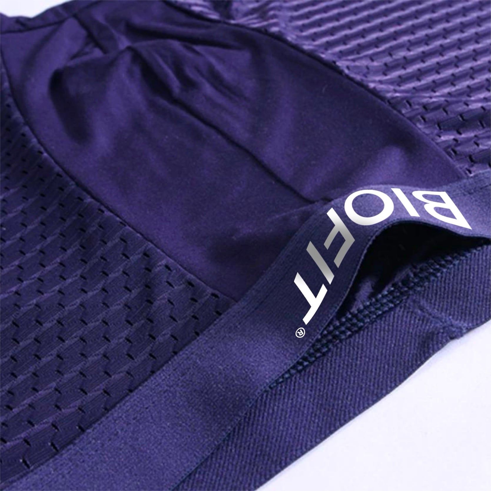 Lot de 3 boxers en bambou BIOFIT® bleu