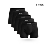 BIOFIT® Origins Black Boxers 5-Pack