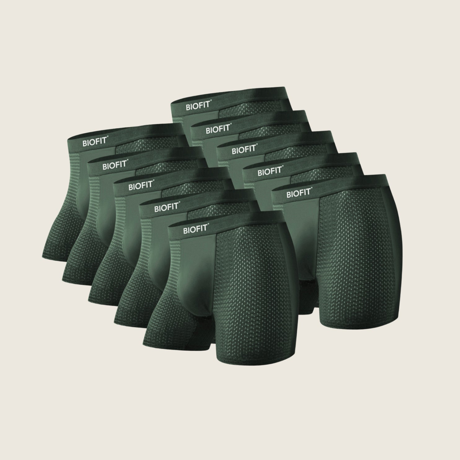 Lot de 5 boxers en bambou BIOFIT® multicolores | + 5 GRATUITS