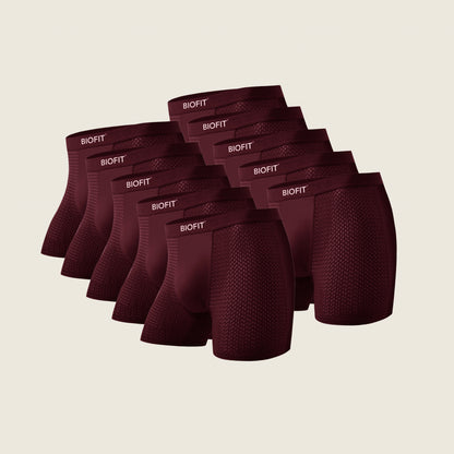 Lot de 5 boxers en bambou BIOFIT® multicolores | + 5 GRATUITS