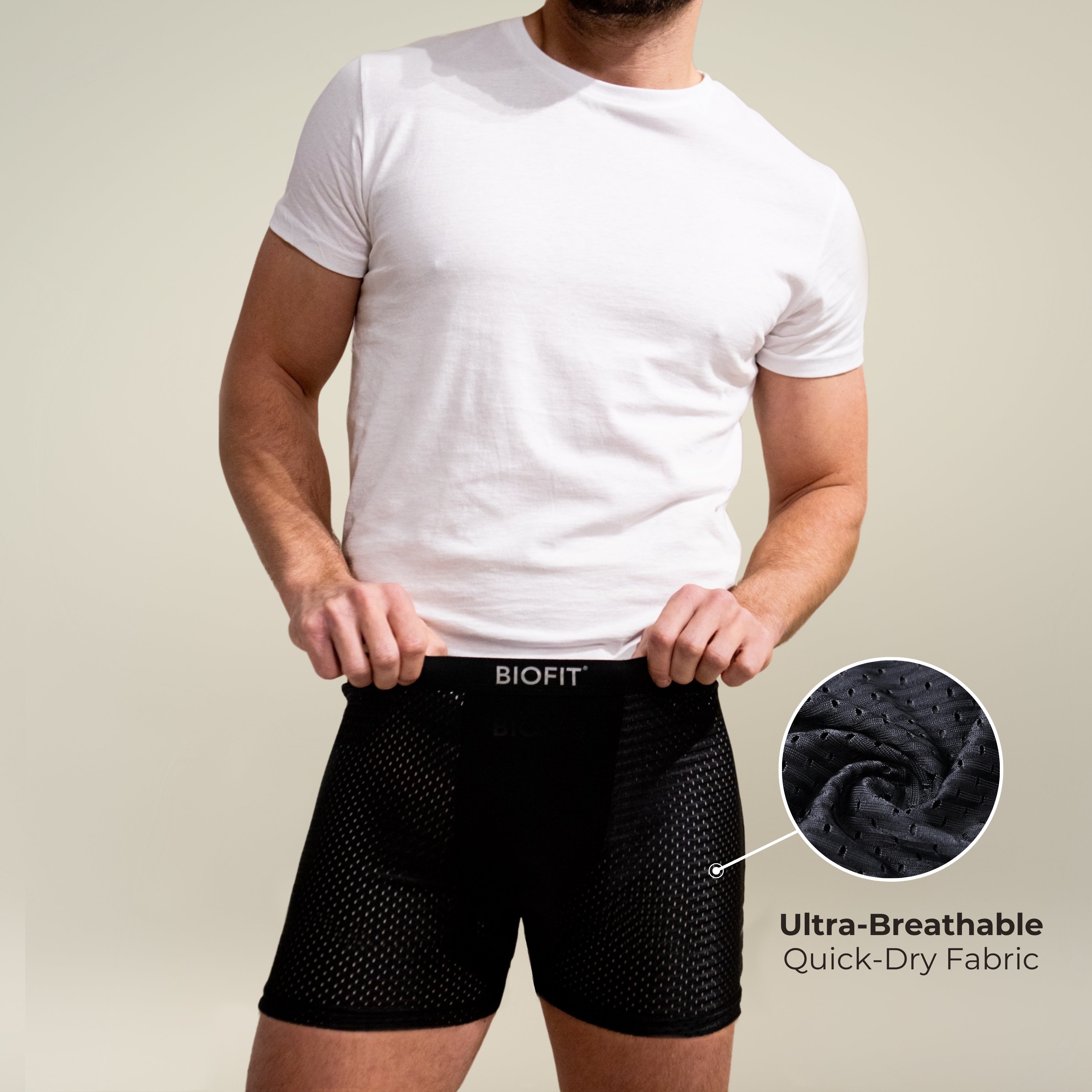 Lot de 5 boxers en bambou BIOFIT® multicolores | + 5 GRATUITS