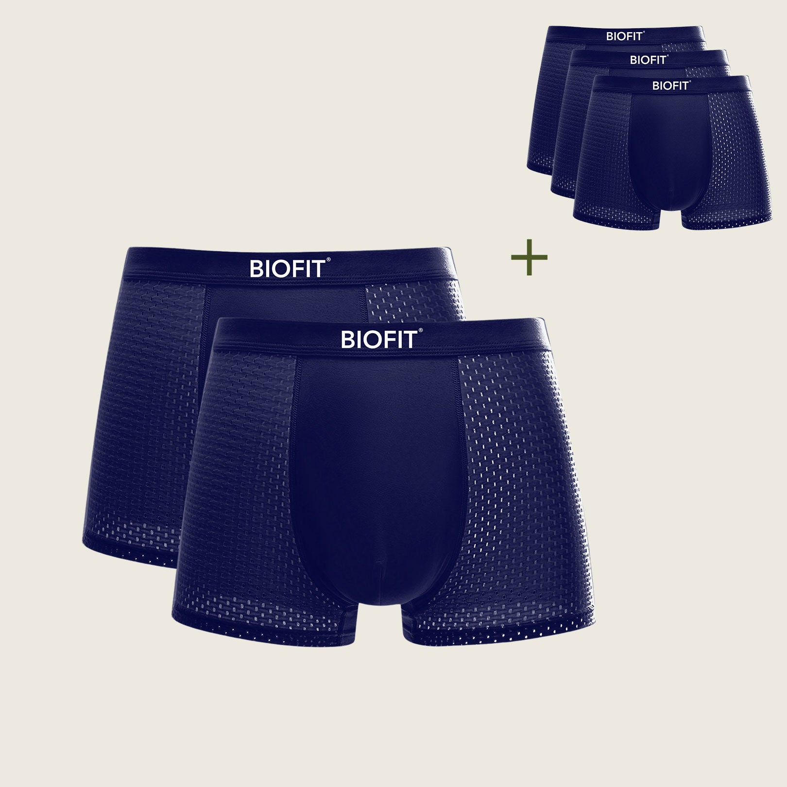 BIOFIT® Bamboo Boxers | Blue